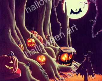 Halloween Digital Art Bundle -PNG-Digital Download