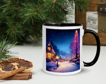 Christmas Mug with Color Inside