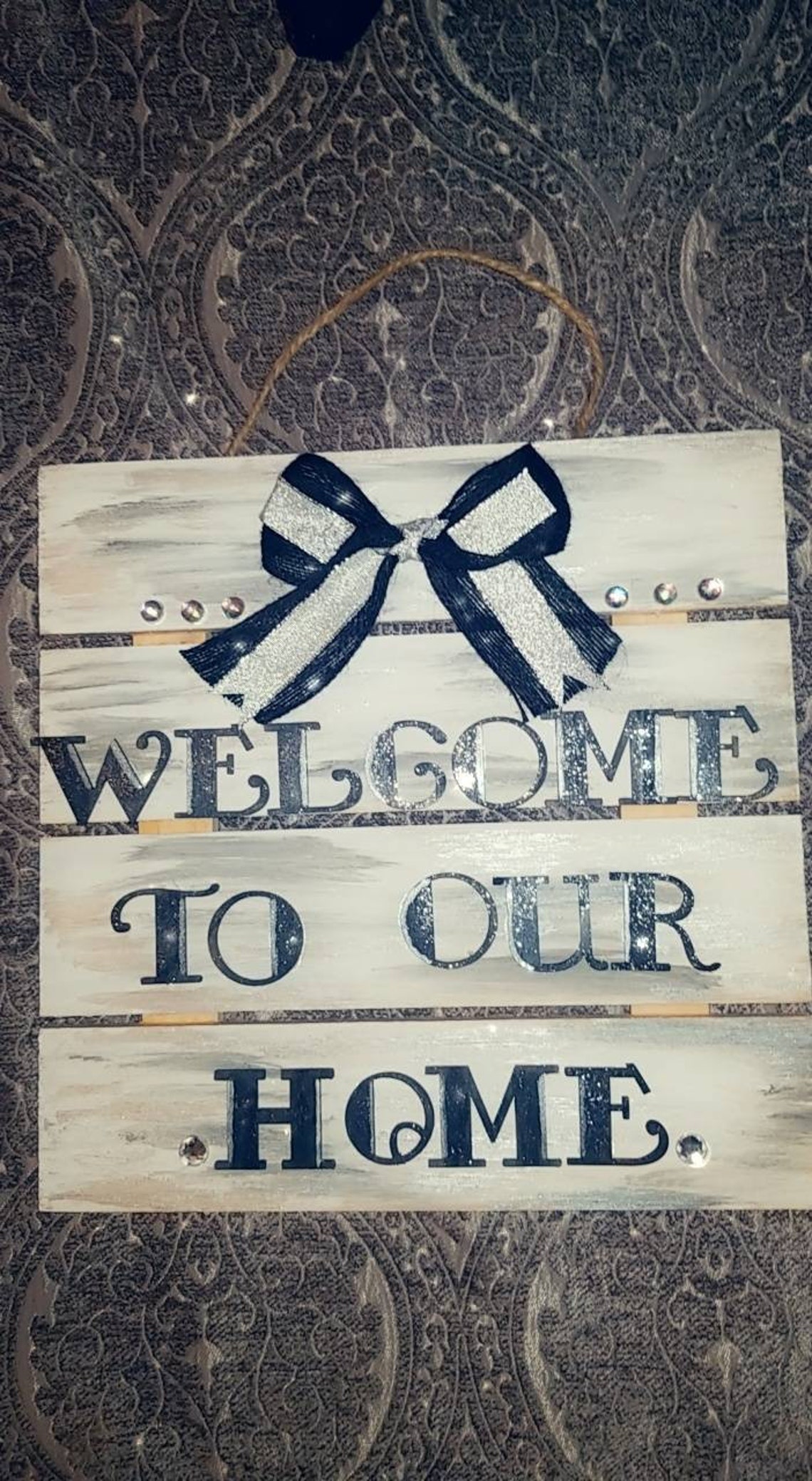 to our home signWooden Sign for front porch. Gift Etsy