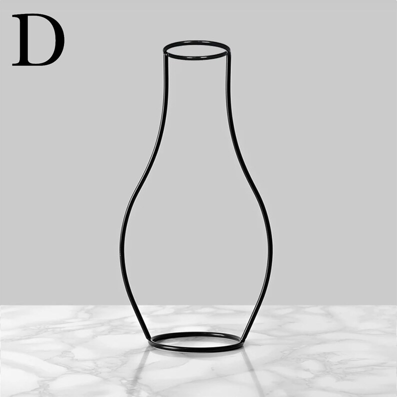 Silhouette Vases Modern Home Decor Decorative Outline Flower Vase New Home Gift Scandinavian