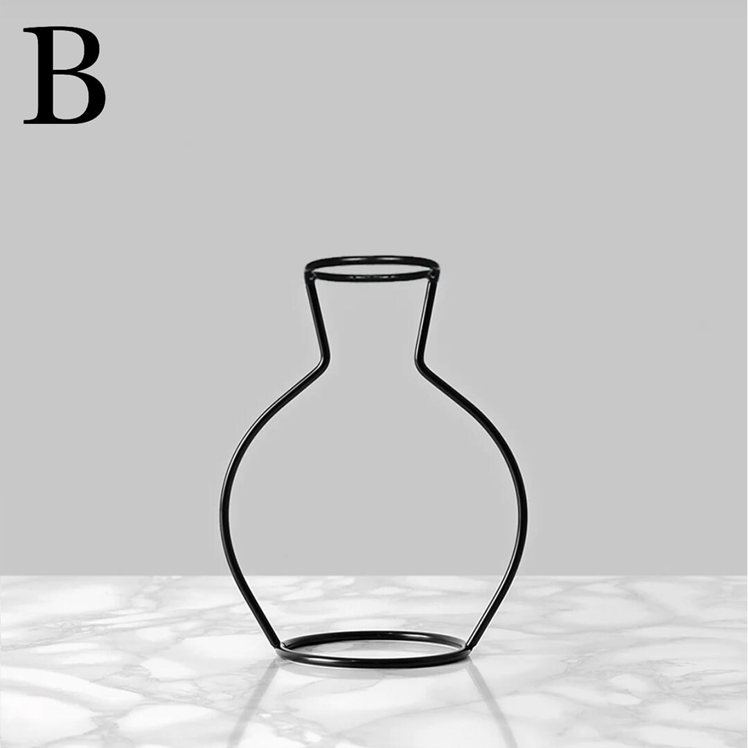Silhouette Vases Modern Home Decor Decorative Outline Flower Vase New Home Gift Scandinavian