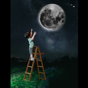 Custom Edit- Reaching for the Moon