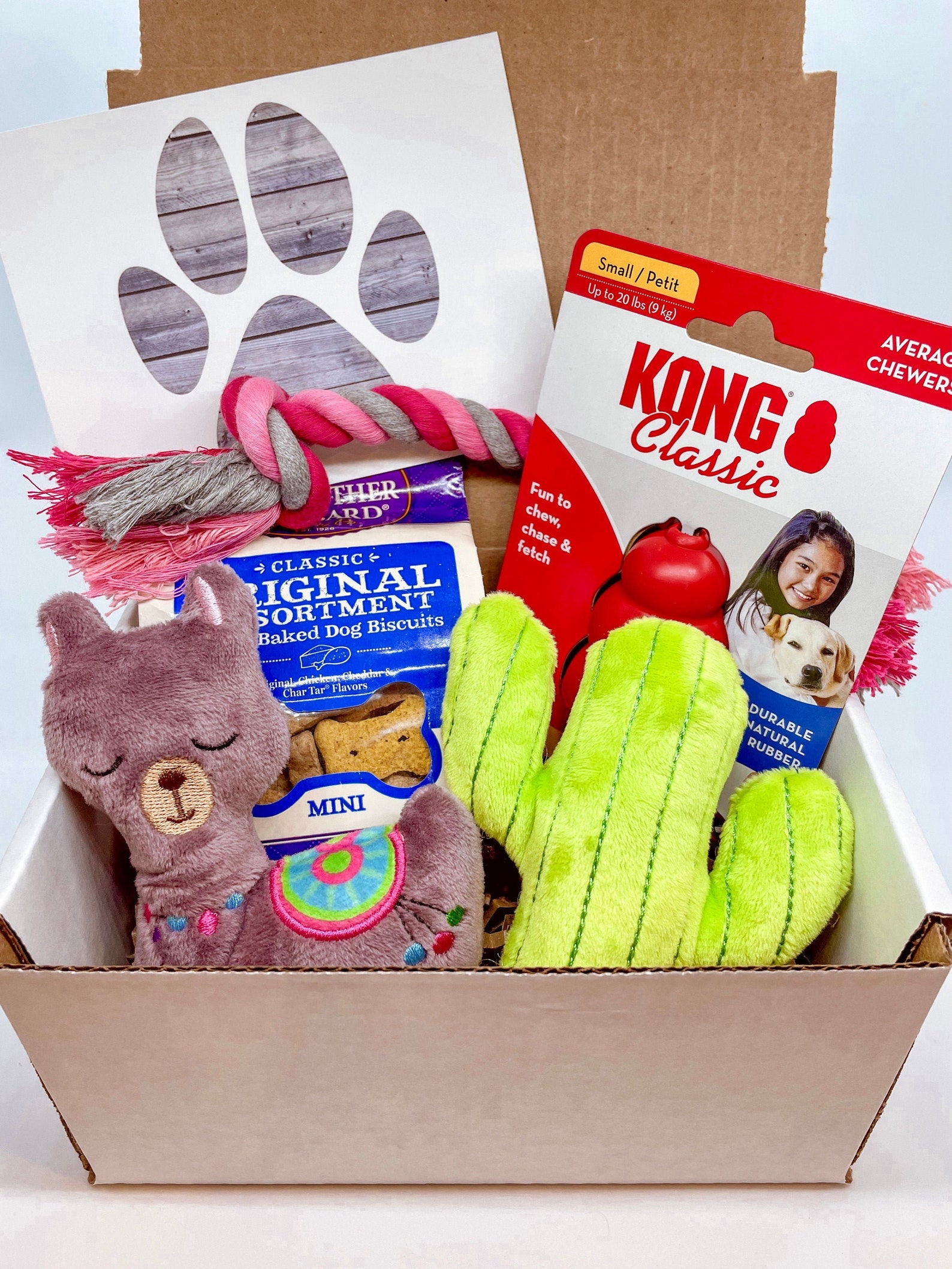 Dog gift box puppy gift box pup parcel Personalized dog Etsy
