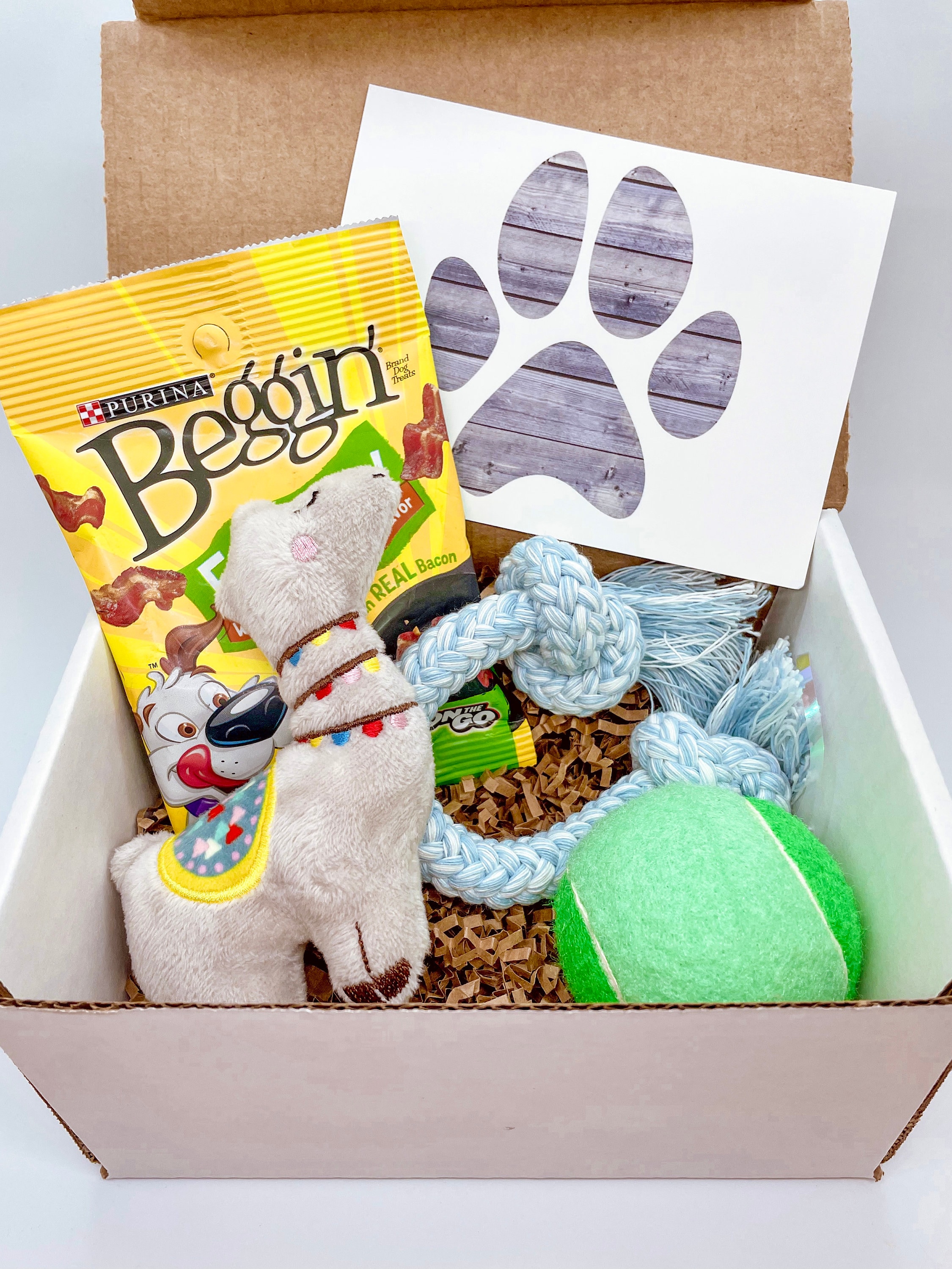 Dog gift box puppy gift box pup parcel Personalized dog Etsy