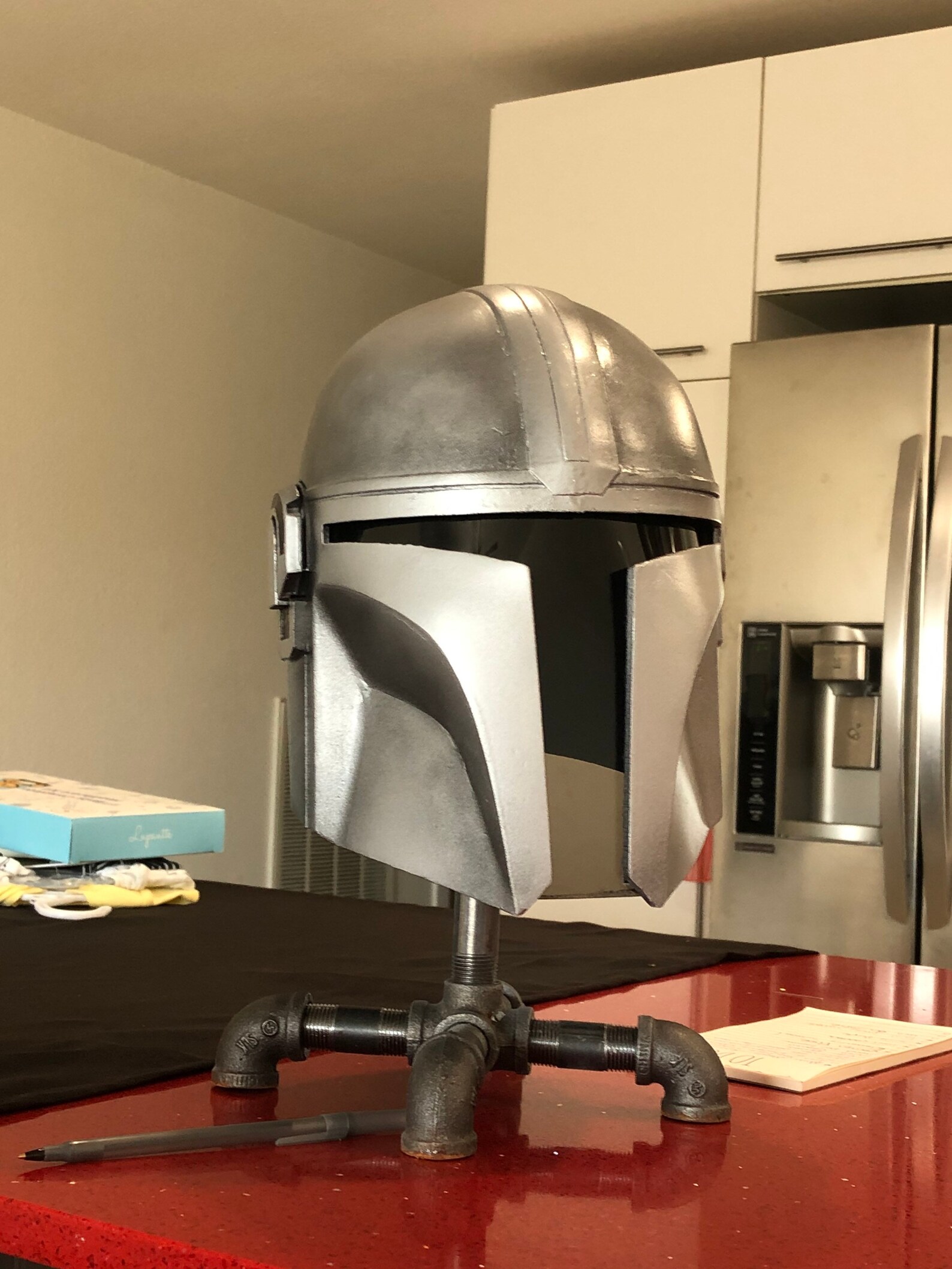 Full Size Mandalorian Helmet Wearable Etsy