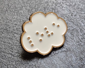 Braille love pin