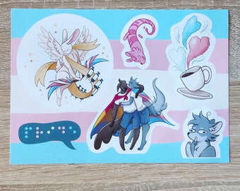 Trans Sticker Sheet