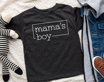 Mama's Boy Shirt | Mamas Boy Tee | Mama's Sidekick | Momma Boy | Mother's Day Gift | Mother's Day Tee | Kids Mothers Day | Boy Mom