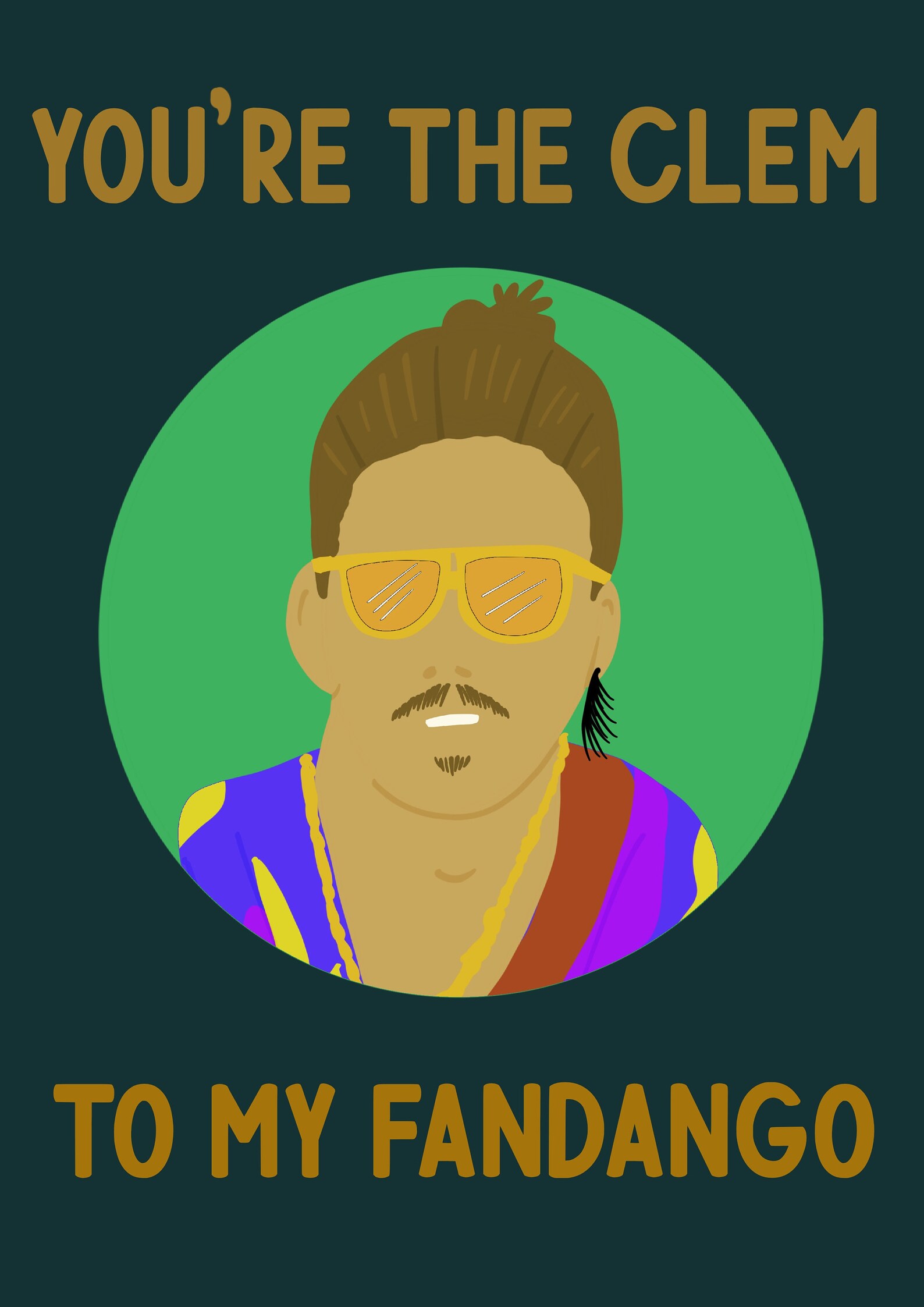Clem Fandango Steven Toast Toast of London Matt Berry Digital Etsy
