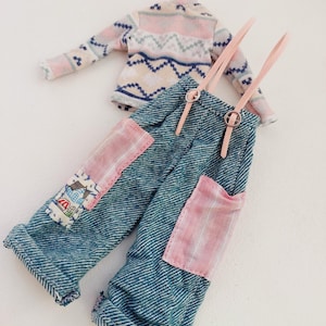 Set of clothes for Blythe! For the USA the postal customs fee is included in the shipping cost