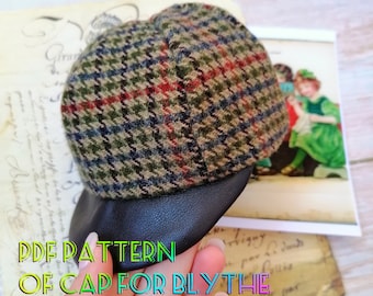 Patrón en PDF de gorra para Blythe