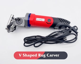 New V Shaped Rug Carver \ Carpet Carving Tool  for handmade Rug \ Freeshipping