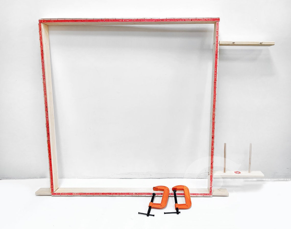 6 Size Tufting Frame With Tack Strips for Tufting Gun Trong Etsy