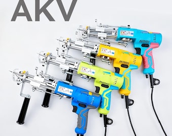 New AK-V Silent Tufting Gun Cut Pile Loop Pile Tuft Gun \ Tufting Machine \Rug tuft gun