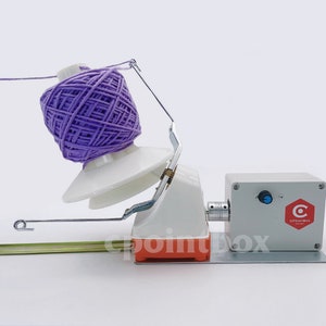 New Jumbo Electric Cone Yarn Winder for Rug Tufting Handcrafted Weave Knitting image 8