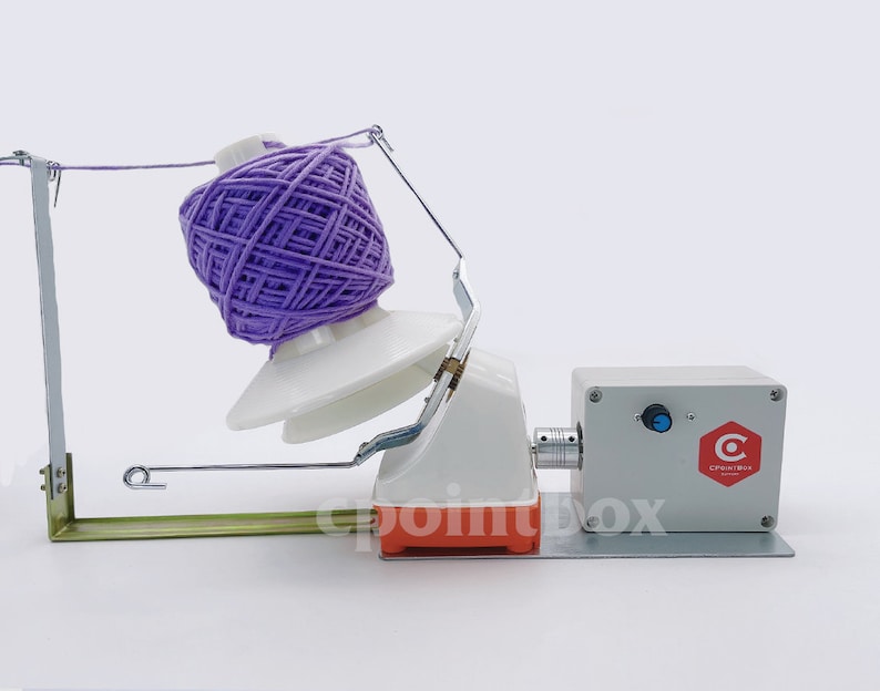 New Jumbo Electric Cone Yarn Winder for Rug Tufting Handcrafted Weave Knitting image 8