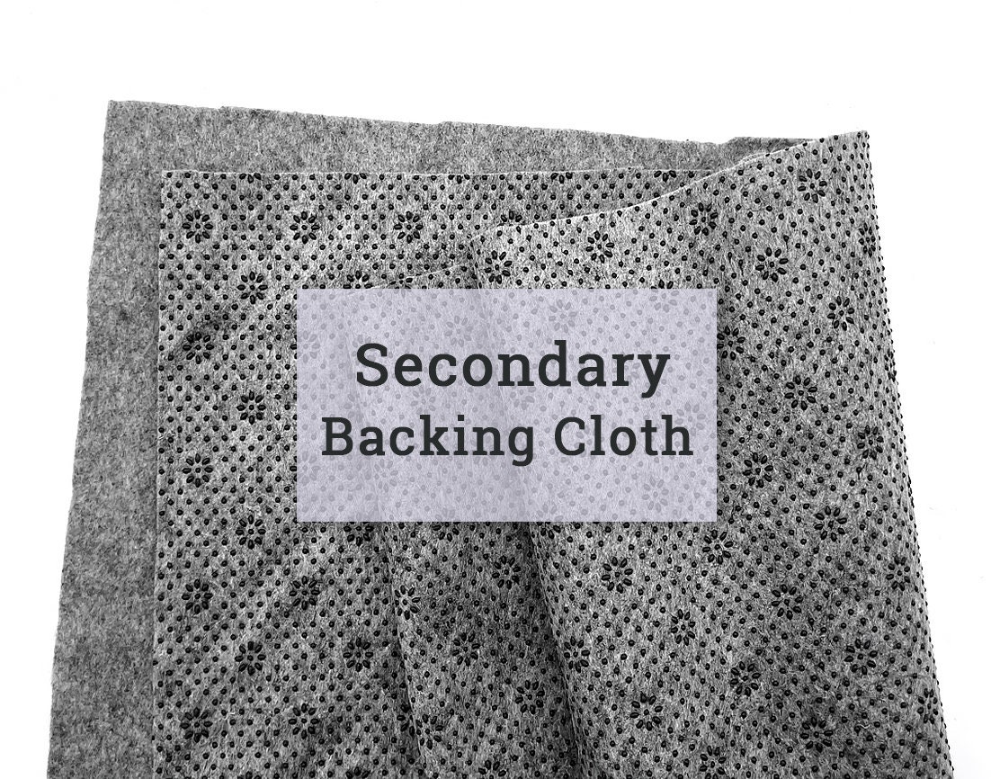 60in150cm Width Secondary Backing Fabric Thin Nonslip Rug Etsy