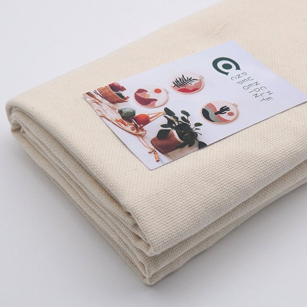 8 Sizes Monks Cloth \ Punch Nadel Stoff -20x20~24x24~28x28~30x30~35x35~