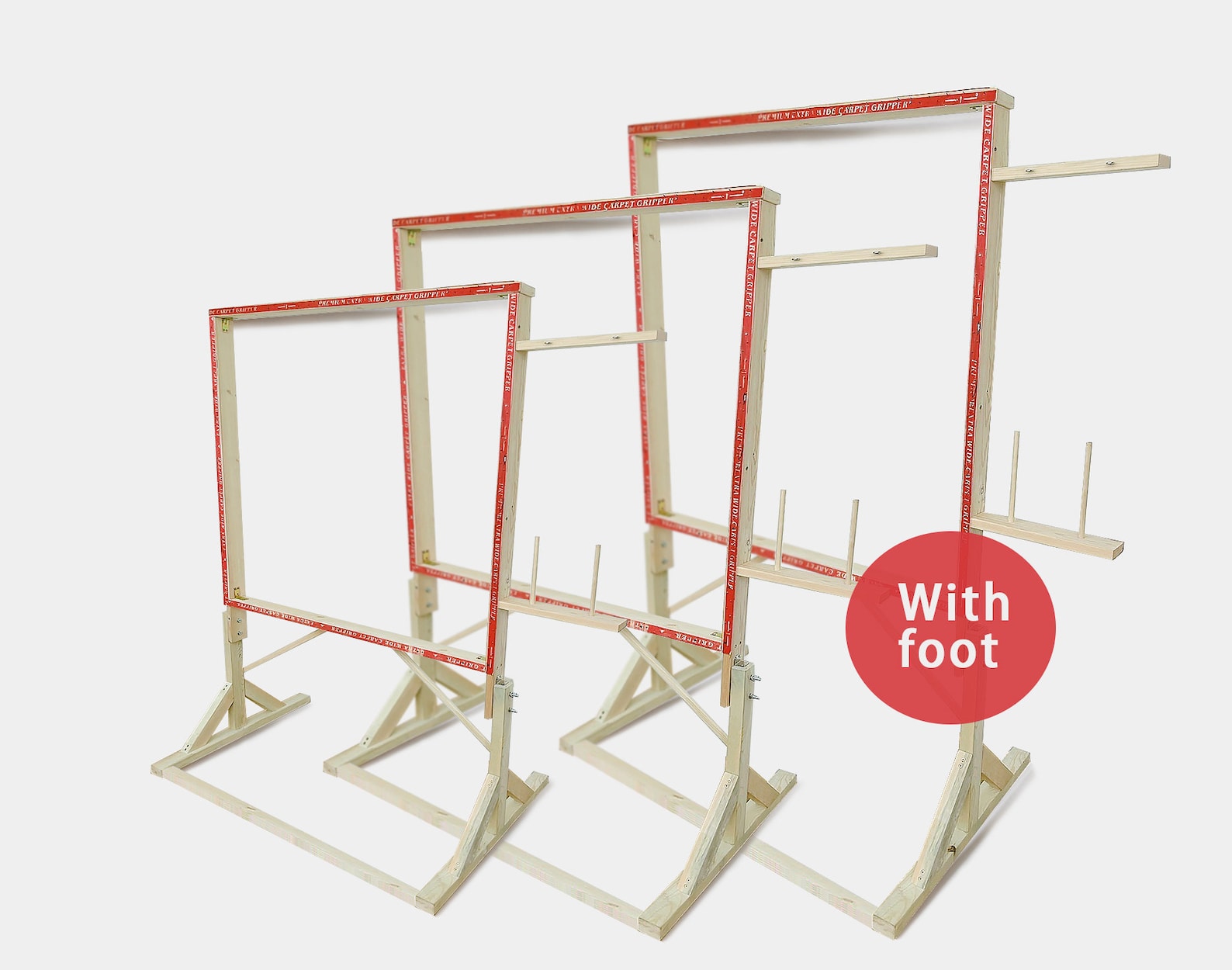 12 Size Tufting Frame With Foot for Tufting Gun Desktop Etsy Canada