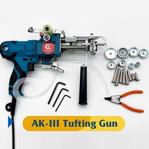 Pistola pneumatica per tufting AK-III, macchina per tufting, macchina per tufting di tappeti, strumento per la realizzazione di tappeti fatti a mano
