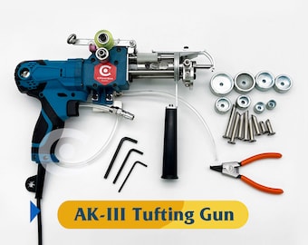 AK-III Pneumatic Tufting Gun,Tufting Machine, Rug Tuft Machine, Handmade Rug Make Tool