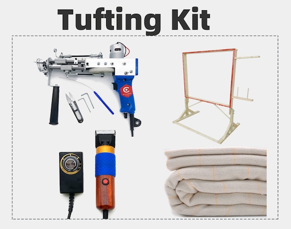 Tufting Kit AK Tufting Gun the Duo Tufting Gun tufting Clothrug  Carvertufting Frame for a Beginner -  Israel
