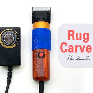 Rug carver \ Carpet Carving Tool \  Carving Machine with Wooden Handle for handmade Rug