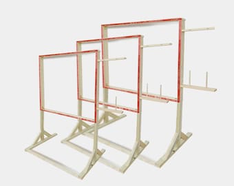 Solid Birch Tufting Frame with Legs | Floor Standing Rug Making Frame | Easy Assembly | Custom Sizes Available