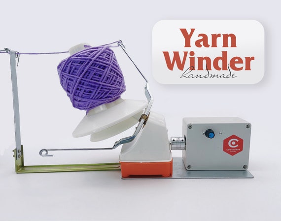 New Jumbo Electric Cone Yarn Winder for Rug Tufting Handcrafted Weave  Knitting 