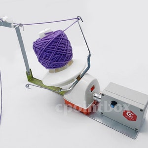 New Jumbo Electric Cone Yarn Winder for Rug Tufting Handcrafted Weave Knitting image 3