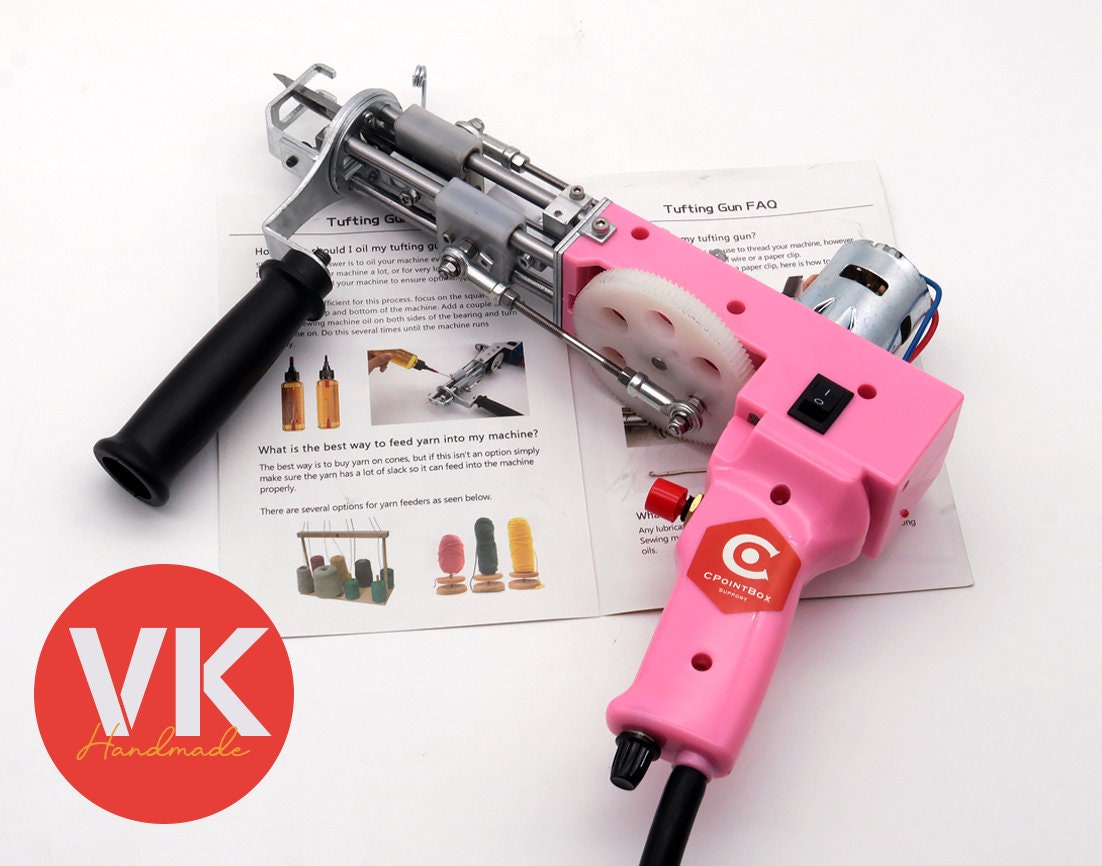 Whole Tufting Gun Cut and Loop Pile Tufting Machine Rug Tuft Etsy