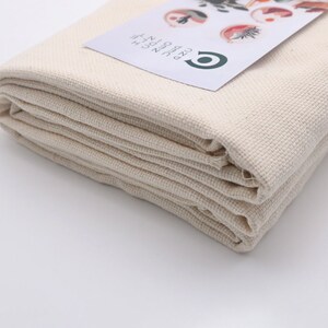 80x40 Primary Tufting Cloth With Marked Lines Monks Cloth Punch Needle Fabric Ru