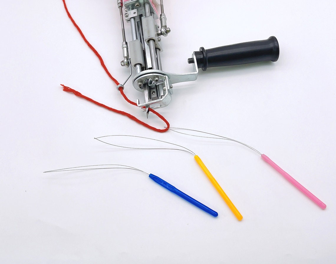 3 PCS Threader Yarn Threading Needle for Tufting Gun Craft - Etsy