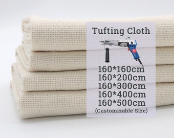 63 In \ 1.7Yard \ 160cm Tufting Cloth, Monks Cloth \ Punch Needle Fabric For Tufting Gun Tufting Fabric