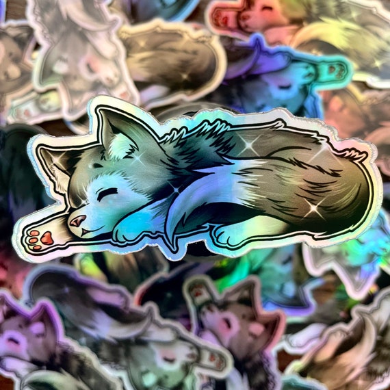 Animals Holographic Stickers 