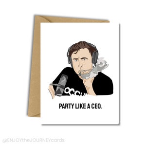 Elon Musk Birthday Card