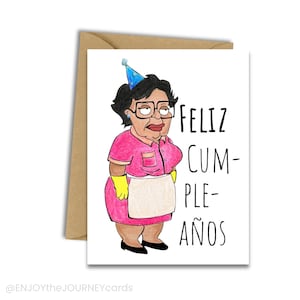Family Guy Consuela-verjaardagskaart, grappige lege verjaardagswenskaart, Feliz Cumpleanos Family Guy Consuela-verjaardagskaart