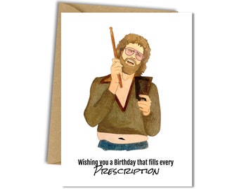 Need More Cowbell Birthday Card, SNL Will Ferrell Quote