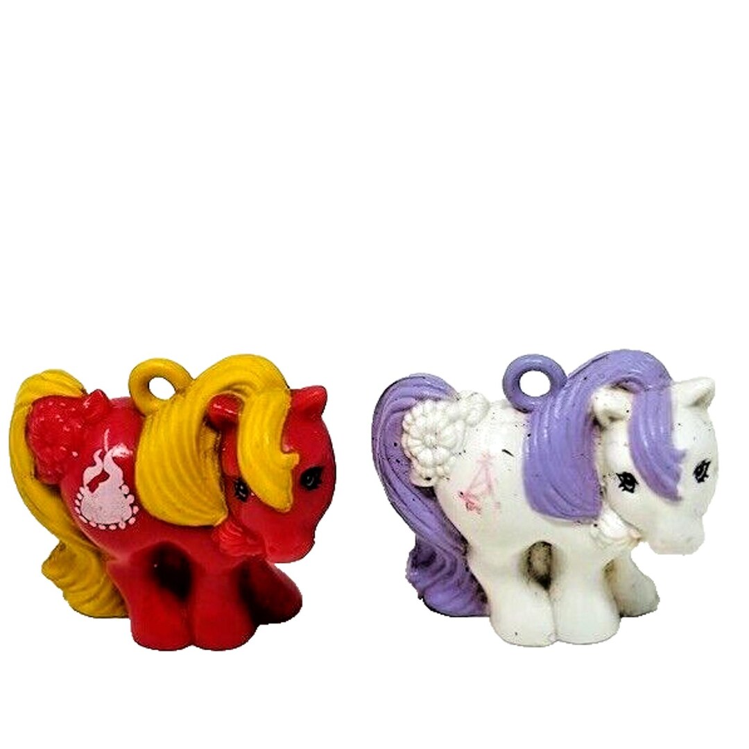 My Little Pony G1 Little Helper Mommy Charms Set of 2 Hasbro Vtg MLP ...