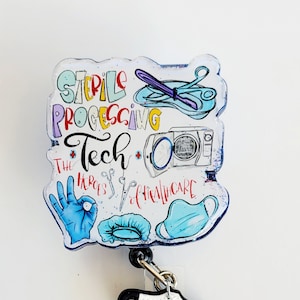 Sterile Process Badge Reel