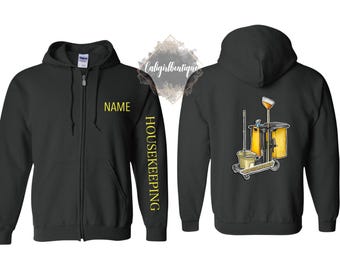 They See Me Rollin Giacca per la manutenzione degli alloggi, Giacca della squadra di pulizia delle case, Pulizia dell'ospedale, Settimana delle pulizie domestiche