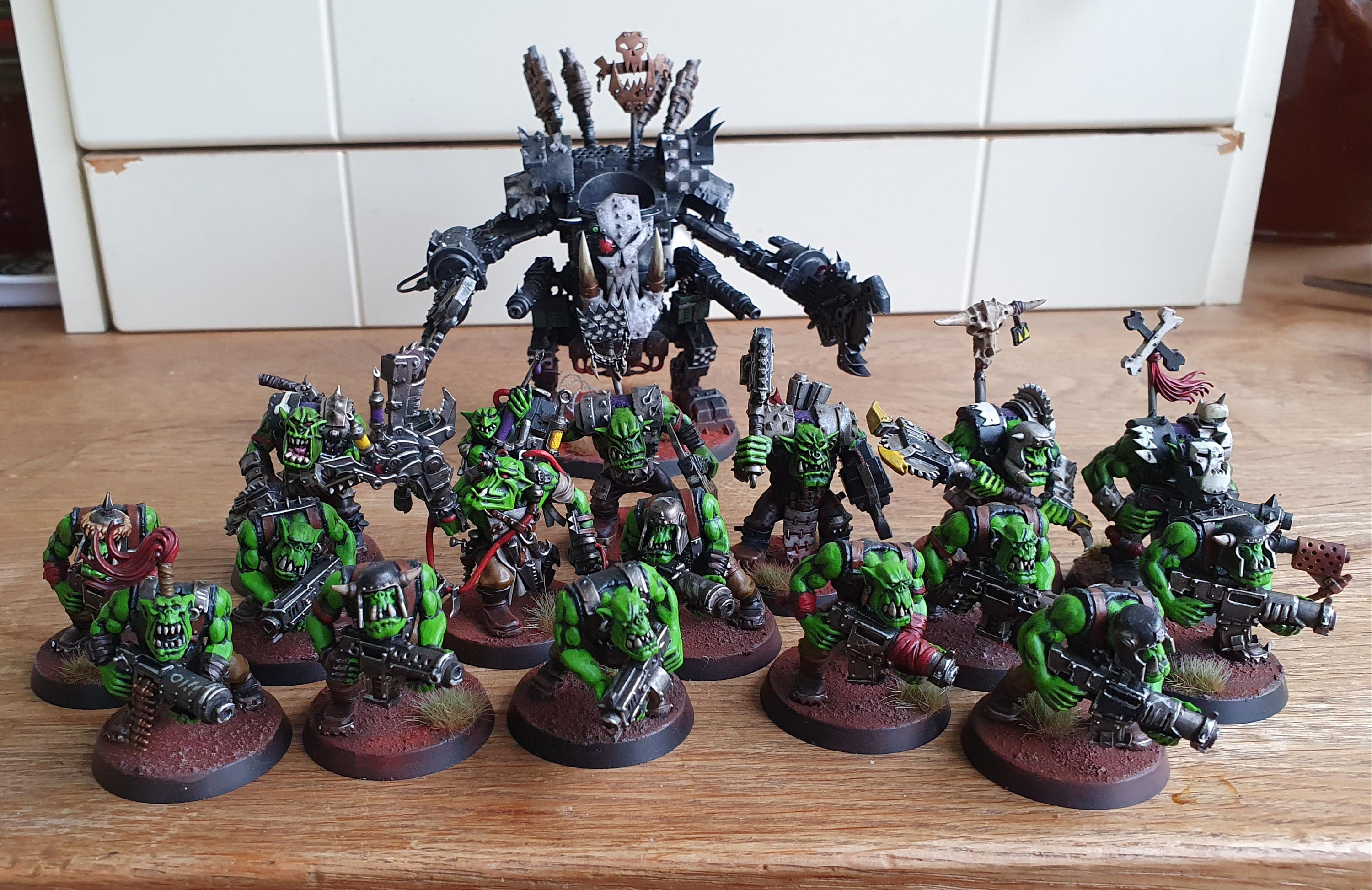 Probuilt built to order Warhammer 40K Start Collecting Orks Etsy
