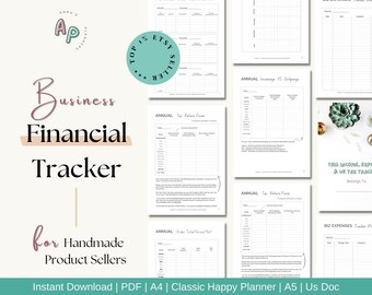 Business Expense Tracker, Small Business Income & Expense Tracker, Small business organizer, Budget Overview, Business Budget