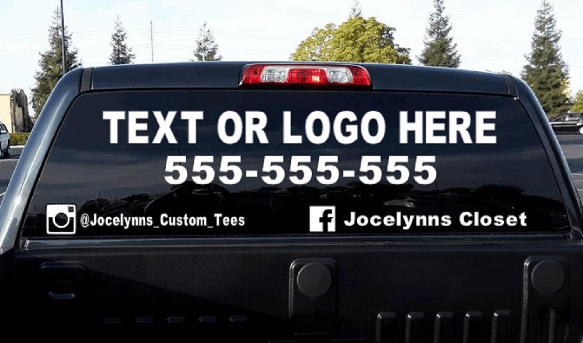 Custom Decal Custom Window Decal Personalized Car Decal Etsy