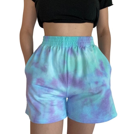 Custom Tie Dye Sweat Shorts | Etsy 