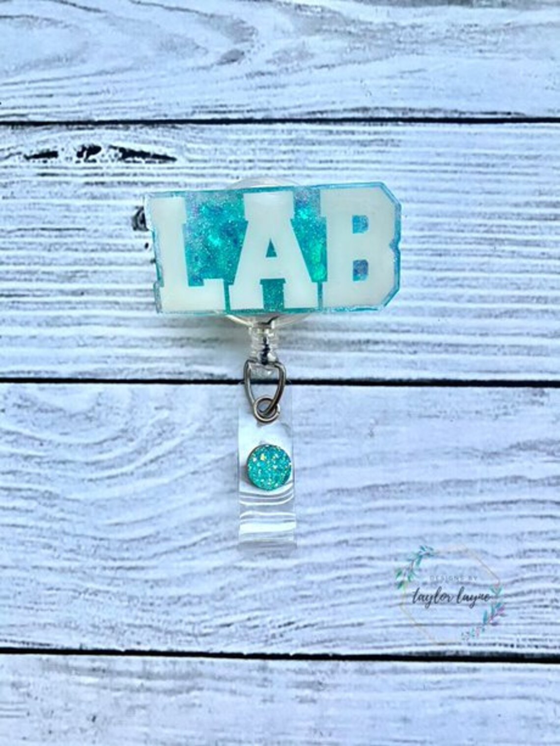 LAB Badge Reel Cute Badge Reel Nurse Badge Reel Medical Etsy