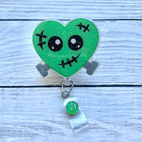 Halloween Nurse Badge Reel Funny