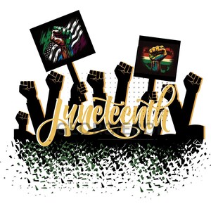 Célébration du 10 juin pour protestation Freedom Fist - Téléchargements instantanés PNG