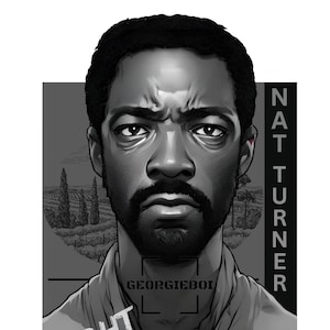 Tributo a Nat Turner de la Historia Negra - Descarga instantánea PNG