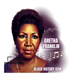 Historia Negra Aretha Franklin 2 Tributo - PNG Descarga Instantánea
